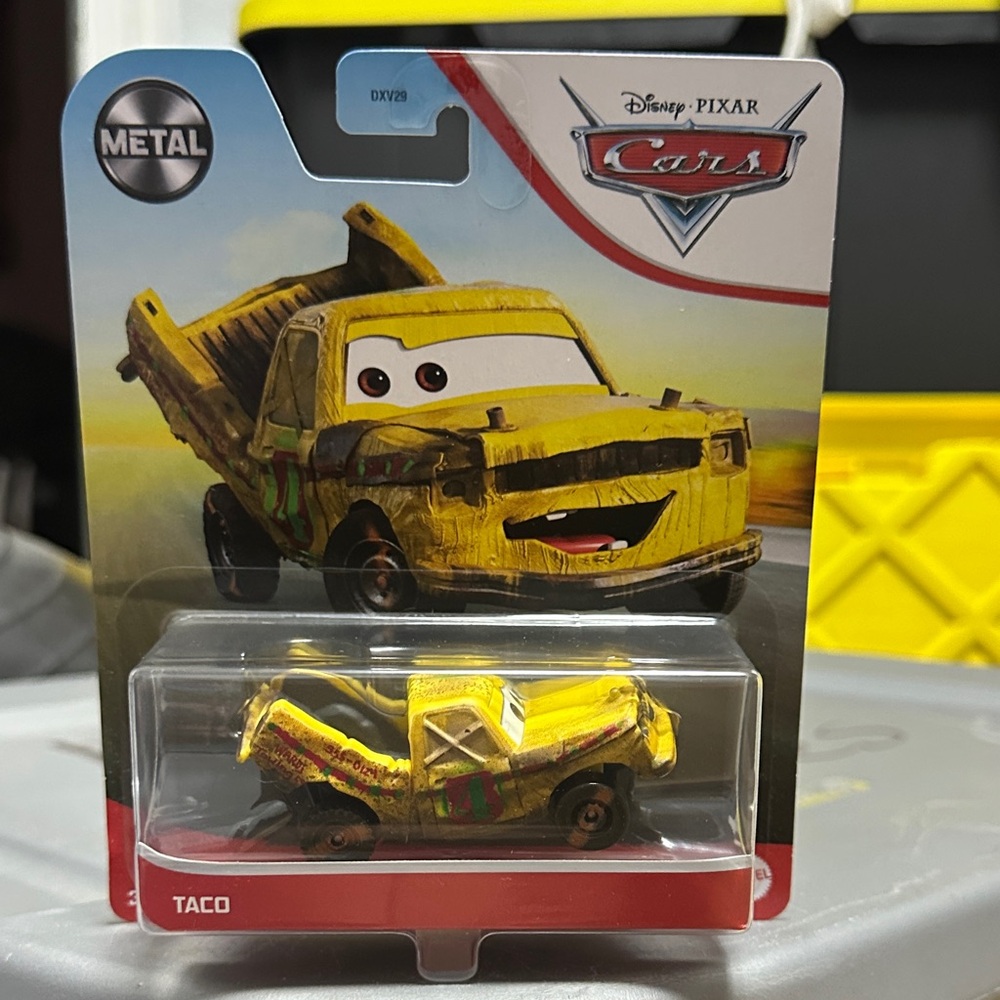 Mattel Cars Taco Yellow Die-Cast Vehicle